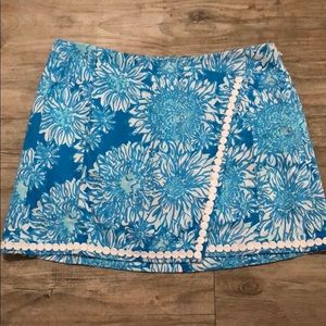 Lilly Pulitzer Blue Skort